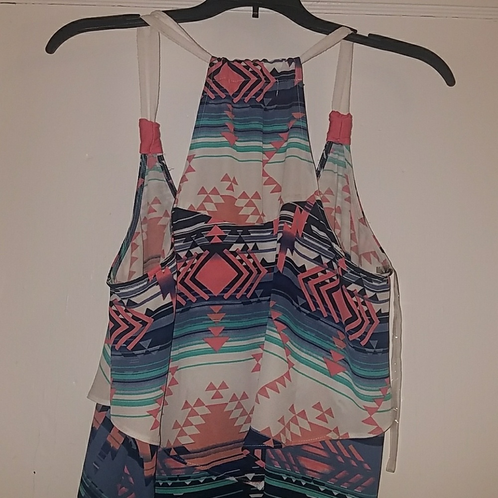 Aztec Print Tank - Picture 3 of 5
